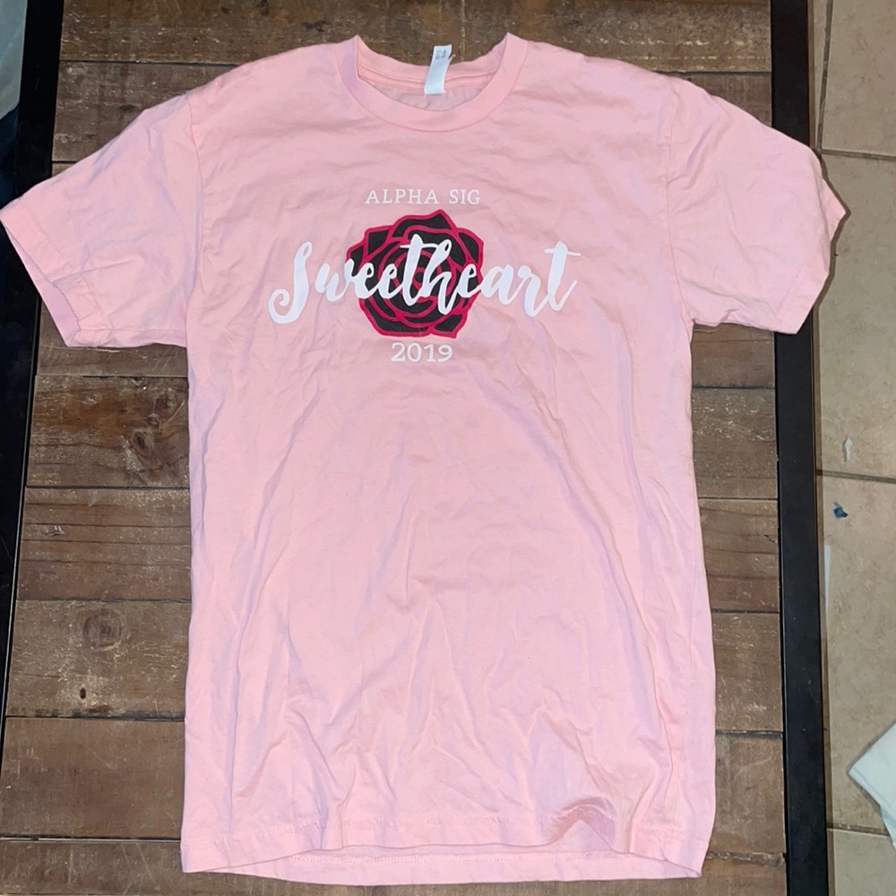 Pink Alpha Sig Sweeheart shirt